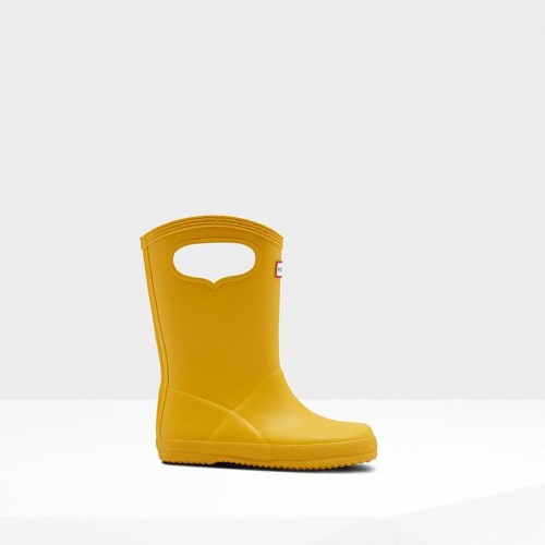 Hunter Original Classic Grab Handle Rain Boots For Kids - NZ S5614